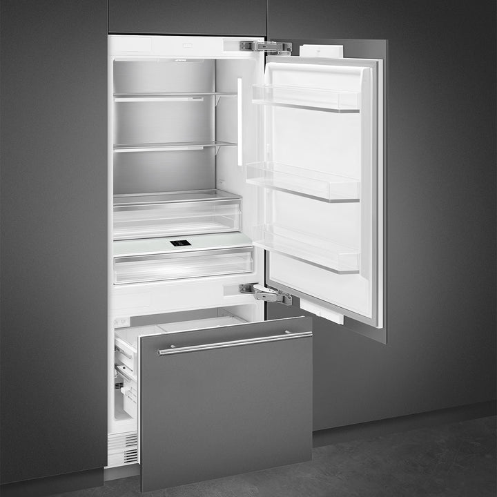 REFRIGERADOR EMPOTRABLE 560 L ACERO INOX