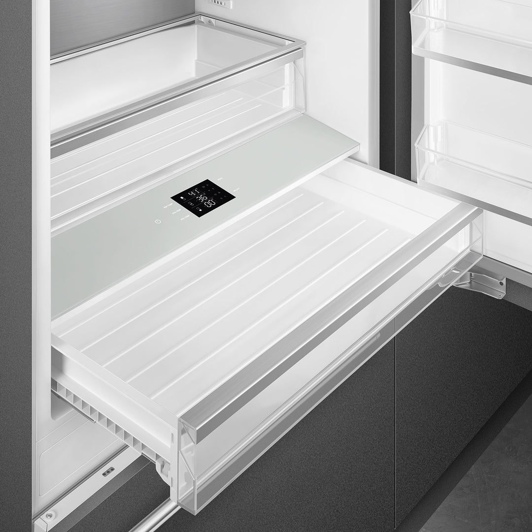 REFRIGERADOR EMPOTRABLE 560 L ACERO INOX