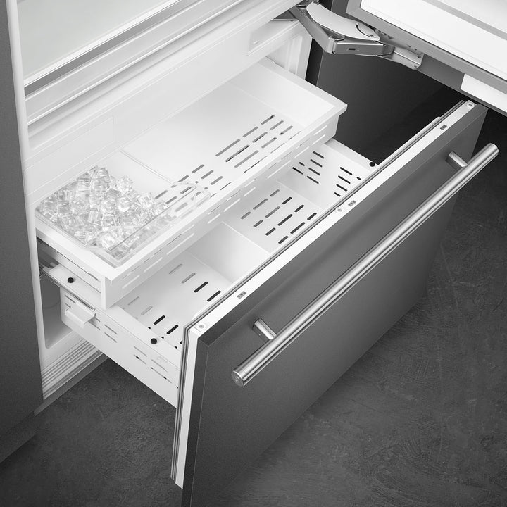 REFRIGERADOR EMPOTRABLE 560 L ACERO INOX