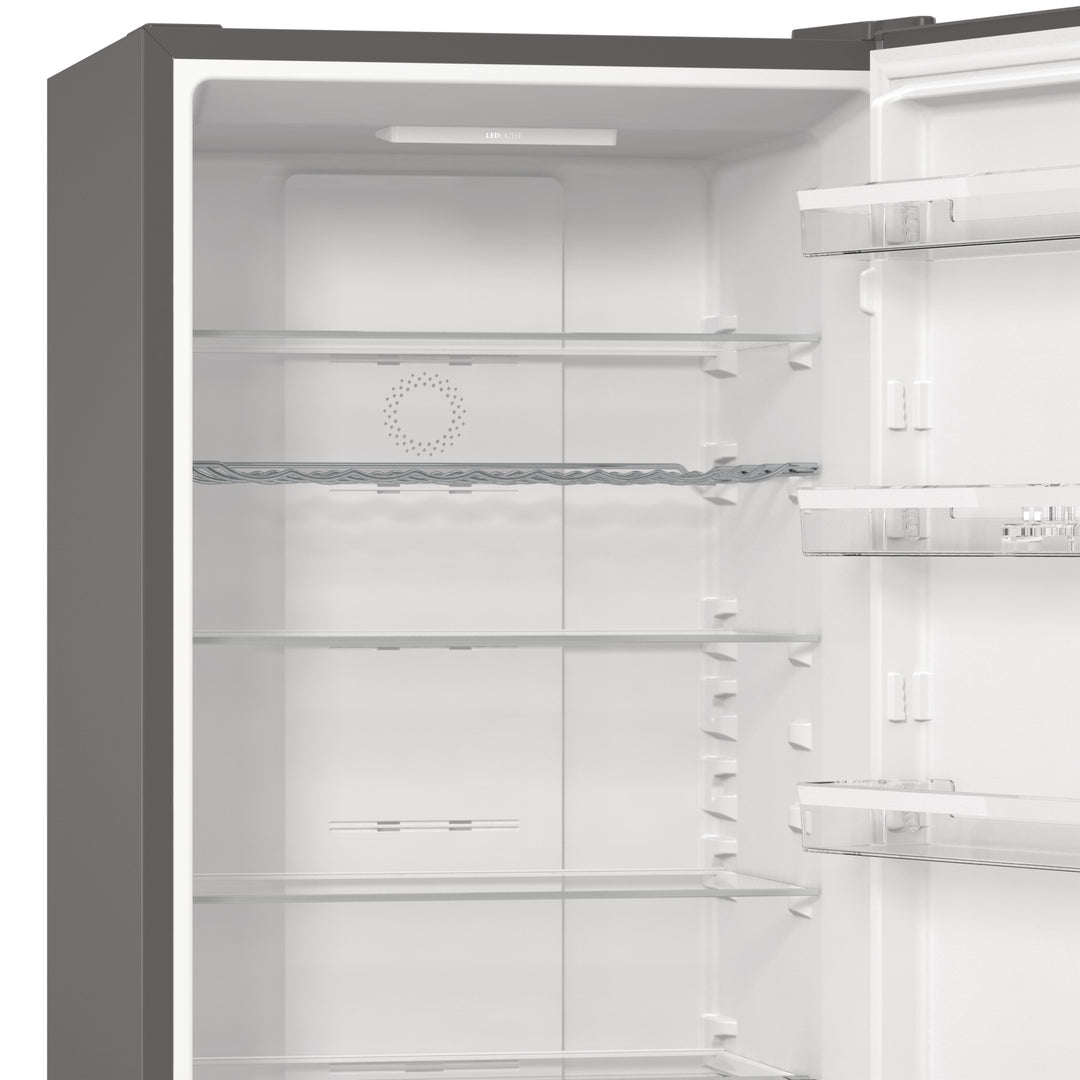 REFRIGERADOR BOTTON MOUNT 368L ACERO INOX