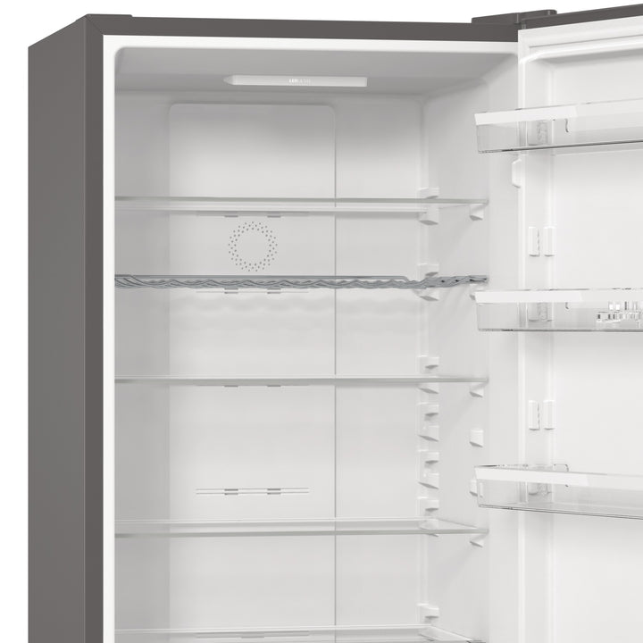 REFRIGERADOR BOTTON MOUNT 368L ACERO INOX