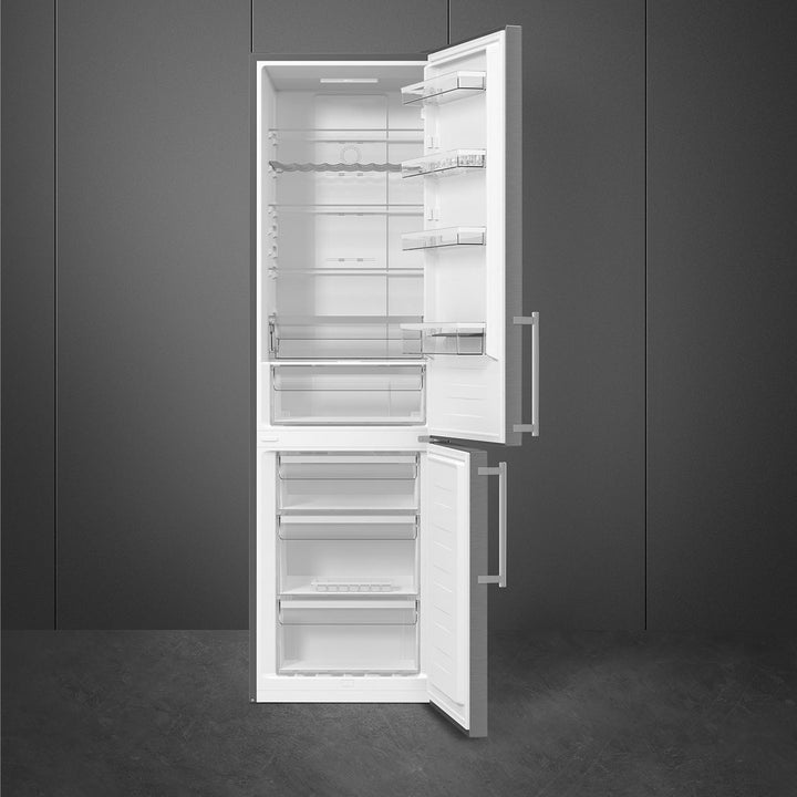 REFRIGERADOR BOTTON MOUNT 368L ACERO INOX