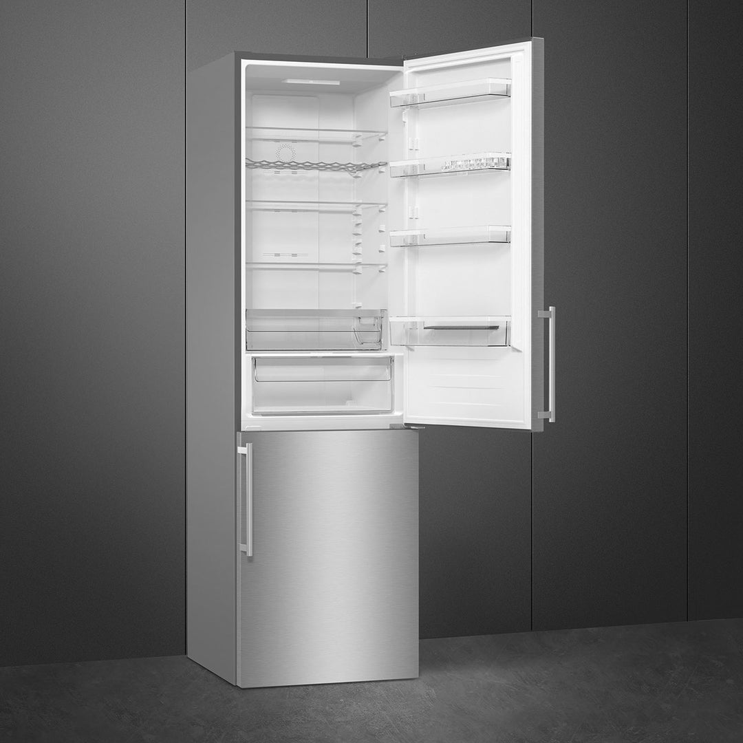 REFRIGERADOR BOTTON MOUNT 368L ACERO INOX
