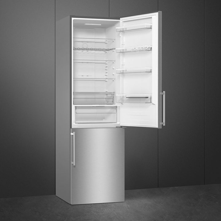 REFRIGERADOR BOTTON MOUNT 368L ACERO INOX