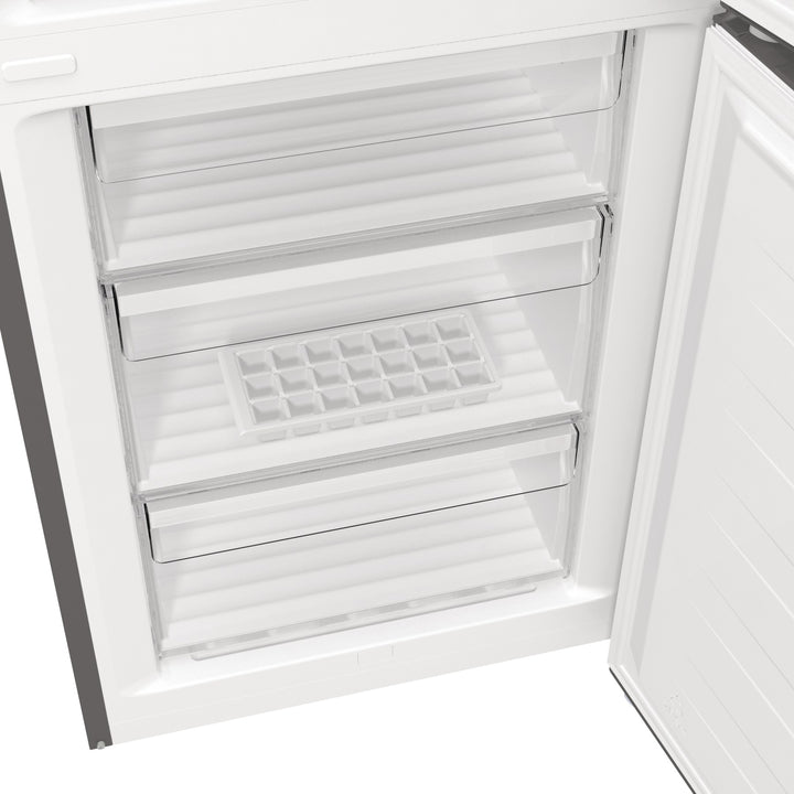 REFRIGERADOR BOTTON MOUNT 368L ACERO INOX