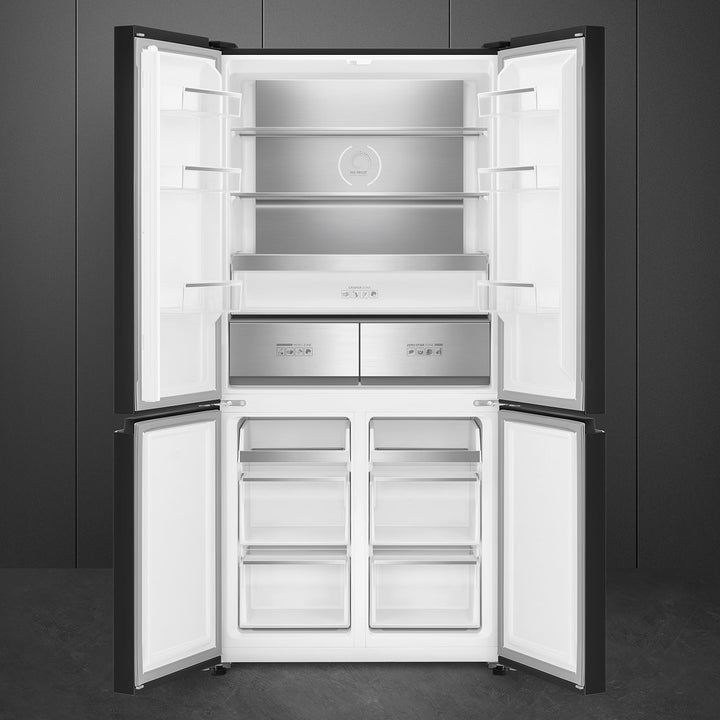 Refrigerador Universal Negro efecto Inox Anti-huellas