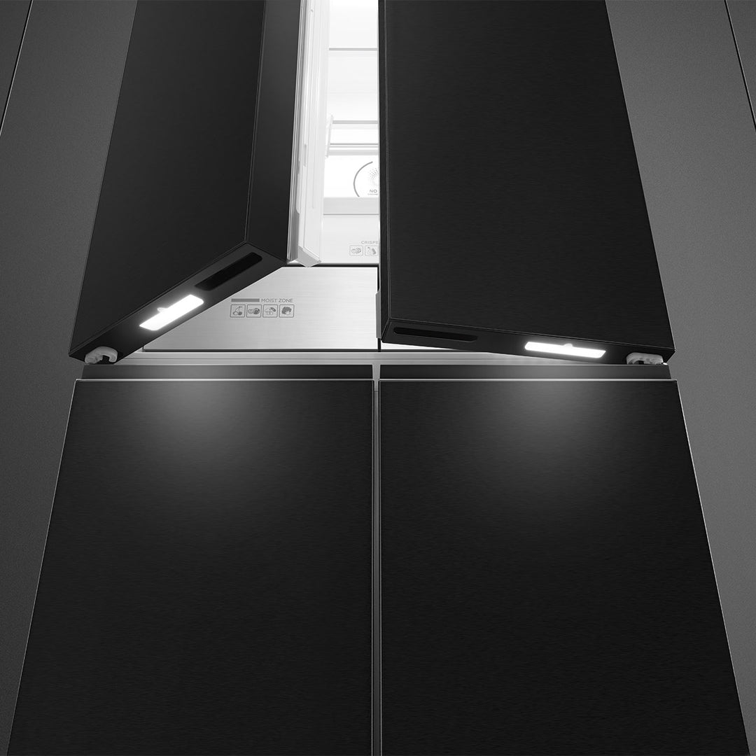 Refrigerador Universal Negro efecto Inox Anti-huellas