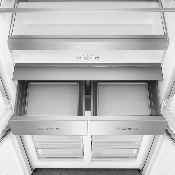 Refrigerador Universal Negro efecto Inox Anti-huellas