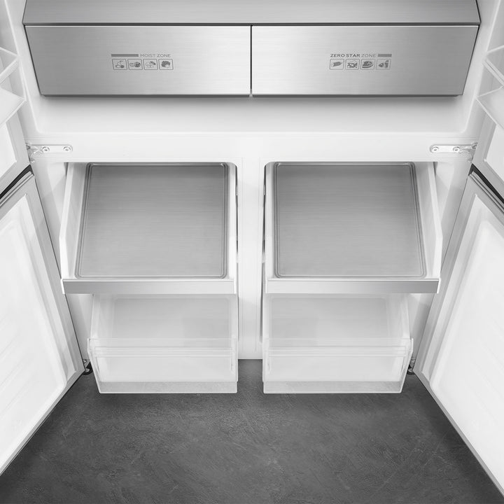 Refrigerador Universal Negro efecto Inox Anti-huellas
