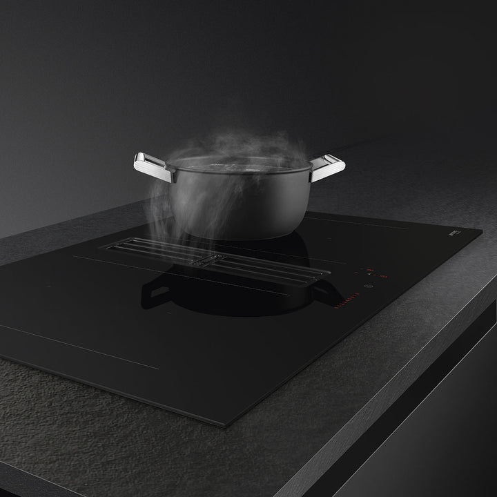 PARRILLA DE INDUCCION CON CAMPANA INTEGRADA