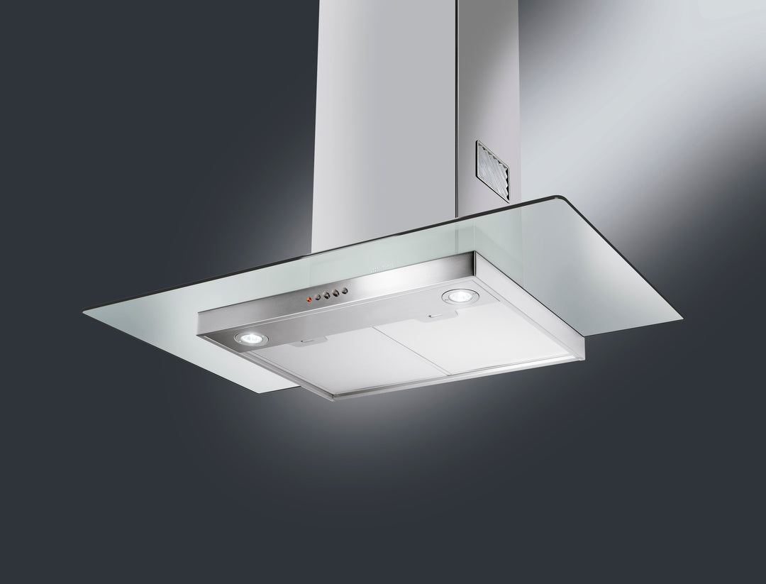 CAMPANA DE PARED 90 CM ACERO INOX