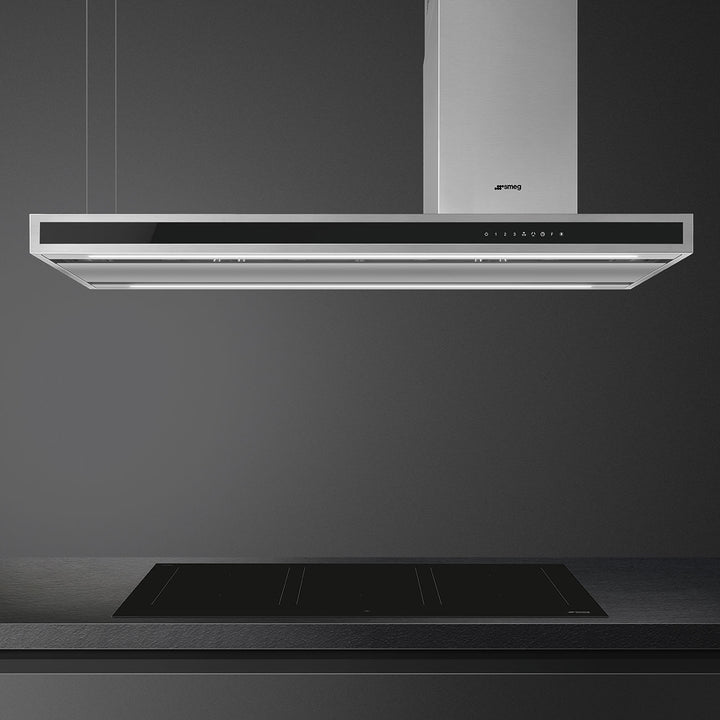 CAMPANA DE ISLA 120 CM ACERO INOX