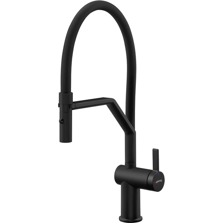 MONOMANDO SEMI-PROFESIONAL NEGRO MATE GIRO 360°