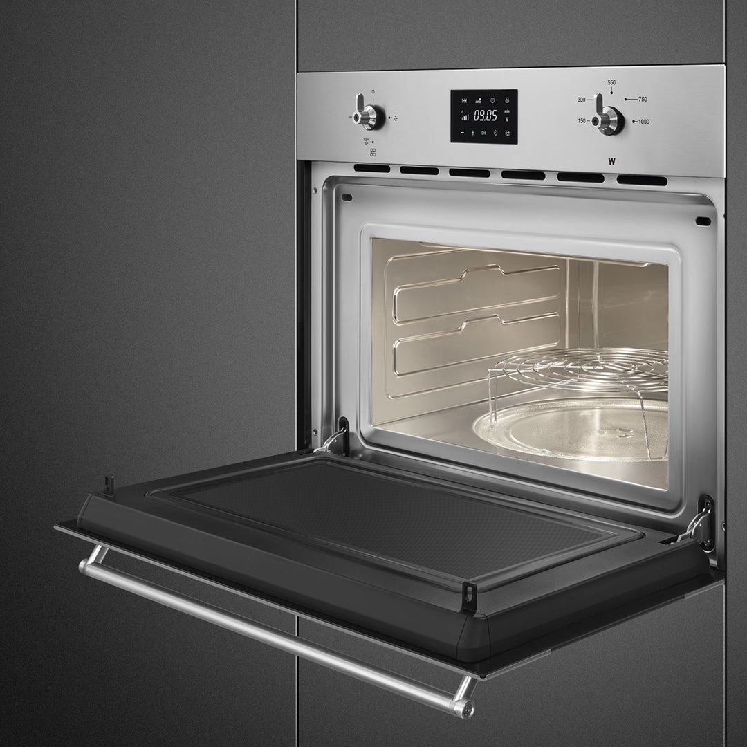 HORNO DE MICROONDAS CON GRILL 45 CM ACERO INOX