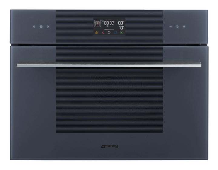 HORNO DE VAPOR COMBINADO 45 CM AIR-FRY Y BBQ NEPTUNE GREY