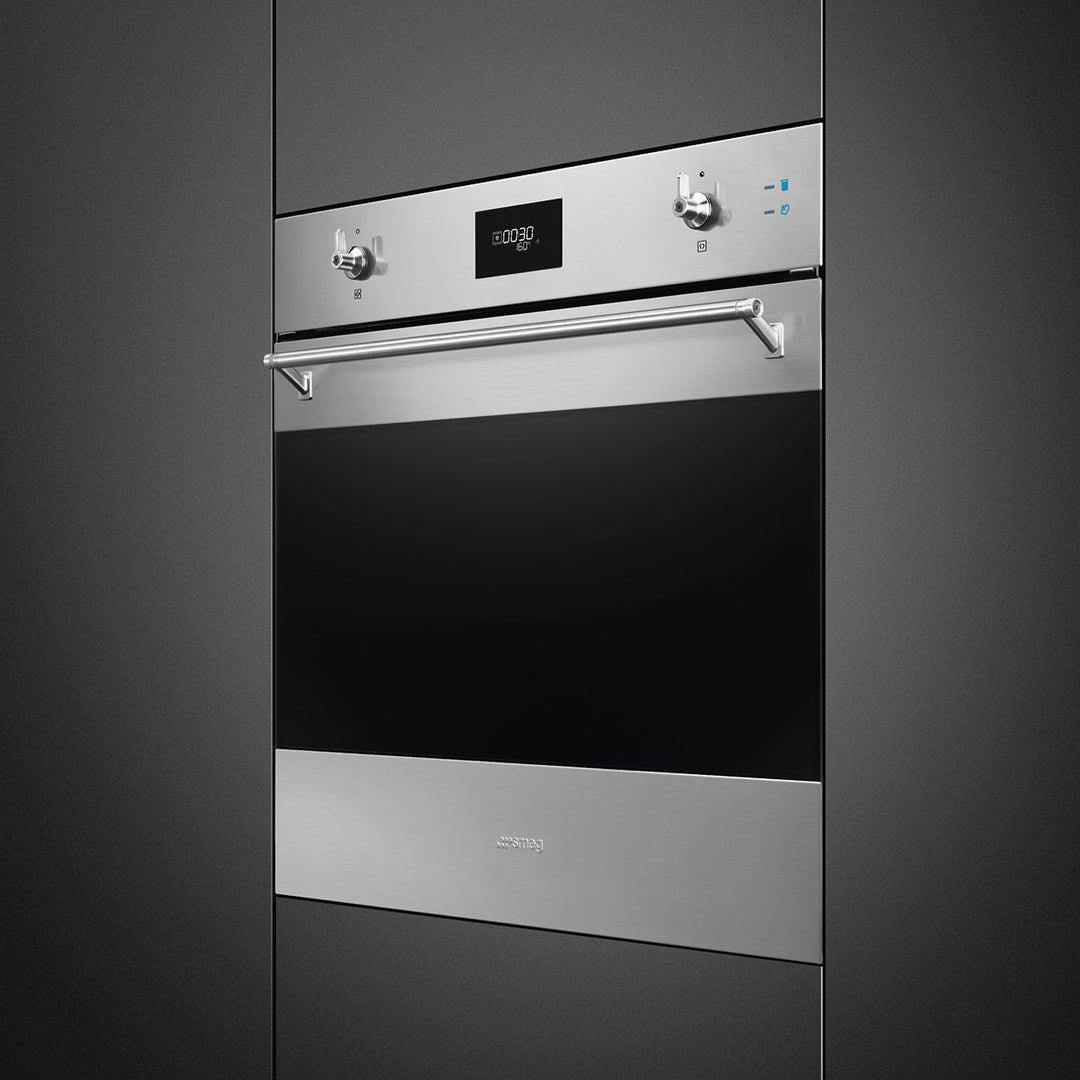 HORNO DE VAPOR COMBINADO 60 CM ACERO INOX