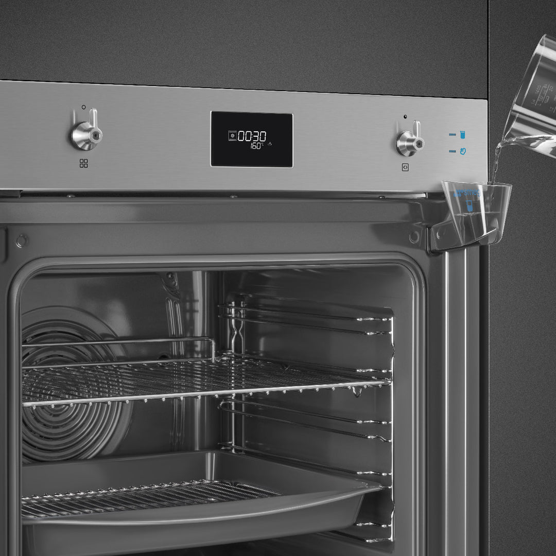 HORNO DE VAPOR COMBINADO 60 CM ACERO INOX