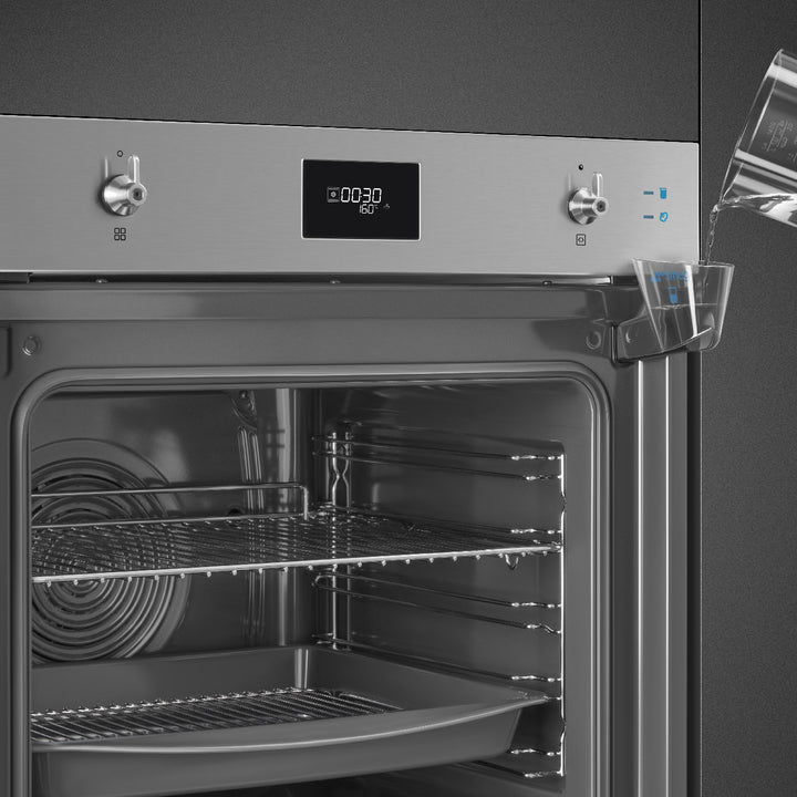 HORNO DE VAPOR COMBINADO 60 CM ACERO INOX