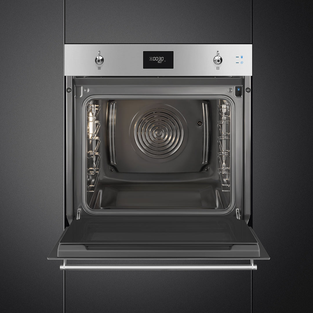 HORNO DE VAPOR COMBINADO 60 CM ACERO INOX