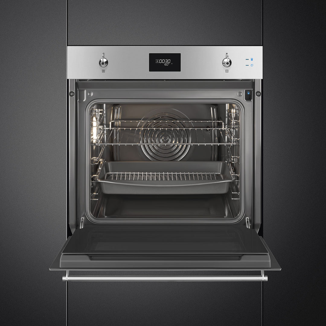HORNO DE VAPOR COMBINADO 60 CM ACERO INOX
