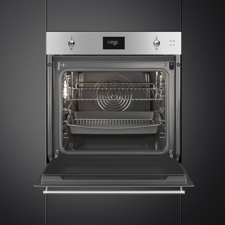 HORNO DE VAPOR COMBINADO 60 CM ACERO INOX