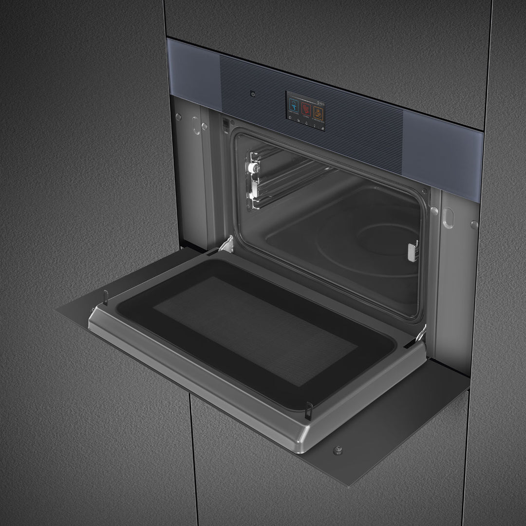 HORNO COMBINADO MICROONDAS 30" NEPTUNE GREY