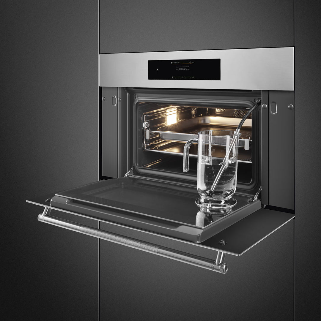 HORNO COMPACTO DE VAPOR 30" ACERO INOX