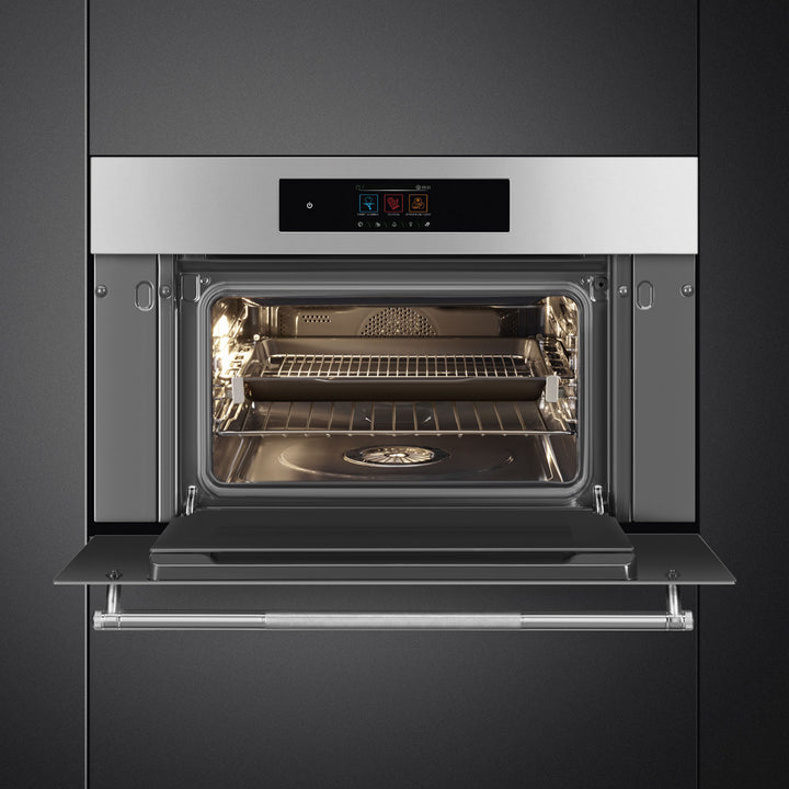 HORNO COMPACTO DE VAPOR 30" ACERO INOX