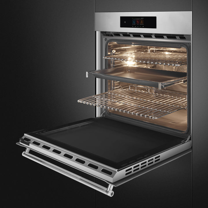 HORNO ELECTRICO PIROLITICO 30" 90L ACERO INOX