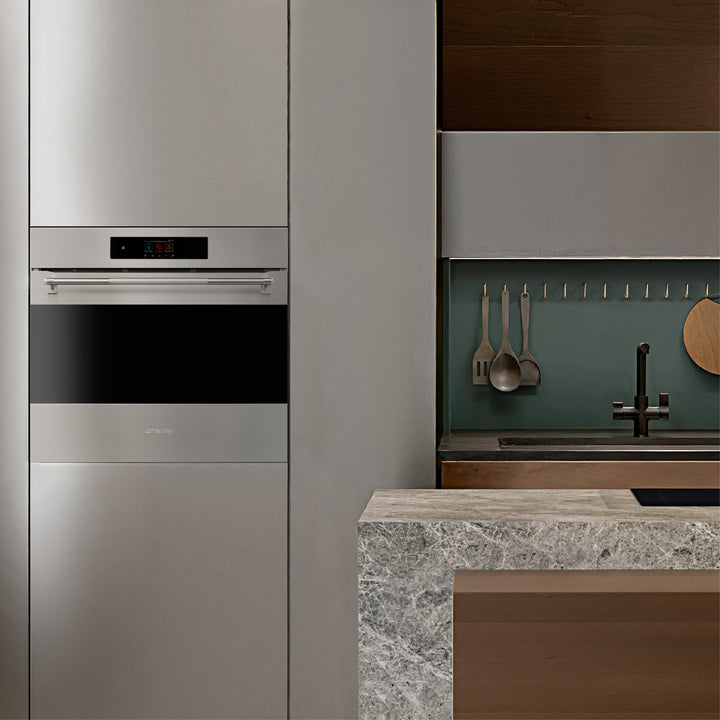 HORNO ELECTRICO PIROLITICO 30" 90L ACERO INOX