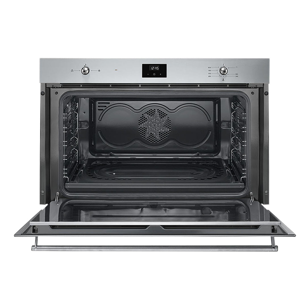 HORNO A GAS EMPOTRABLE 90 CM 102L ACERO INOX
