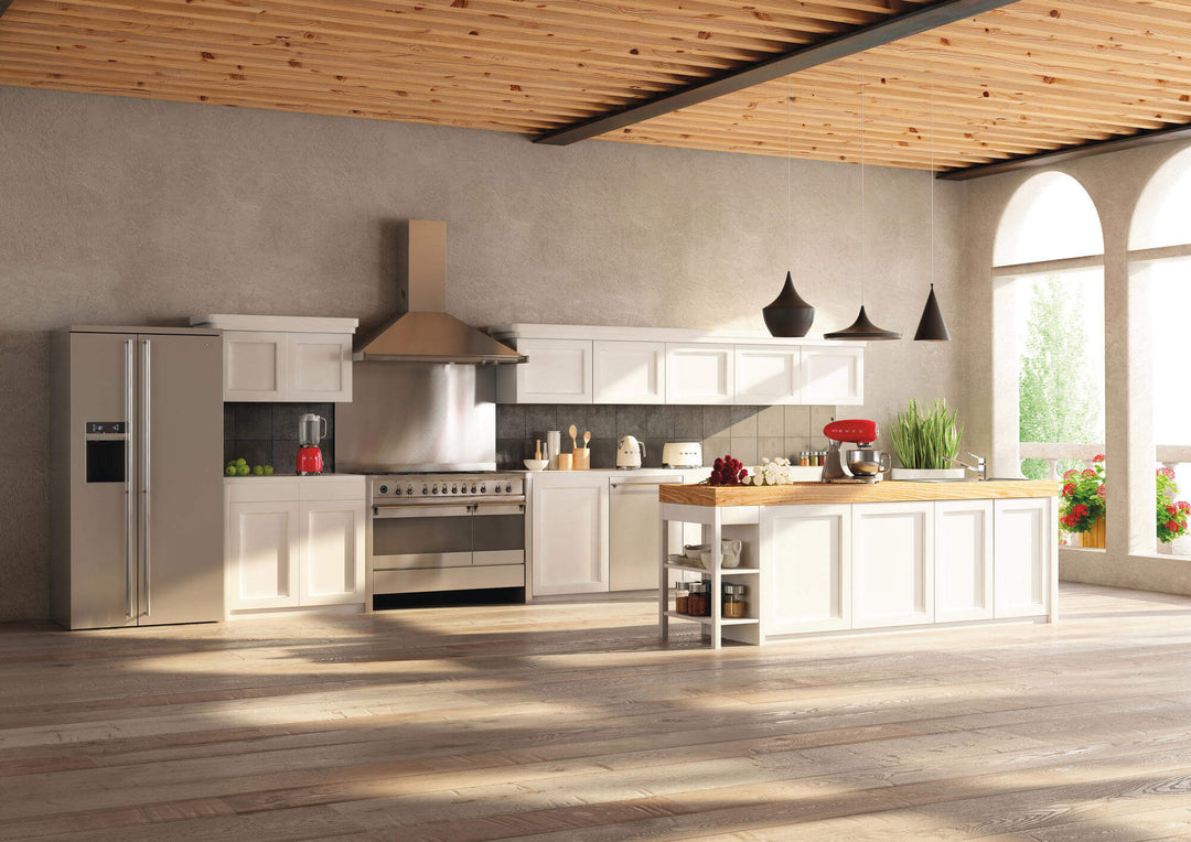 CAMPANA DE PARED 120 CM ACERO INOX