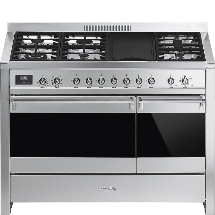 ESTUFA DOBLE HORNO ACERO INOX
