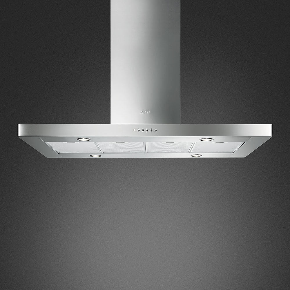 CAMPANA DE ISLA 120 CM ACERO INOX