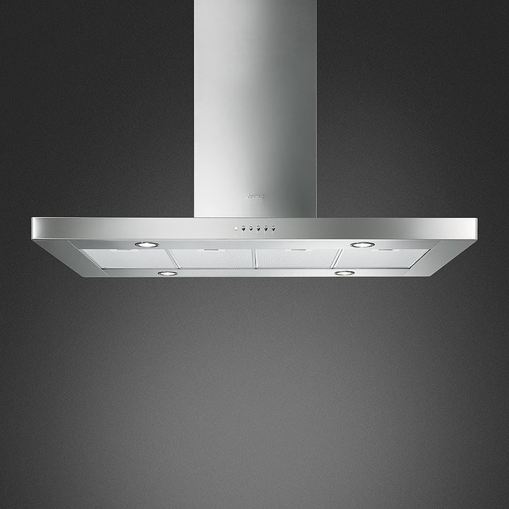 CAMPANA DE ISLA 120 CM ACERO INOX